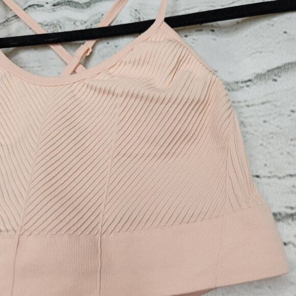 ThirdLove Kit Undergarments Pull On Bra Pink Peach Womens Large Unlined Bralette - Picture 2 of 8